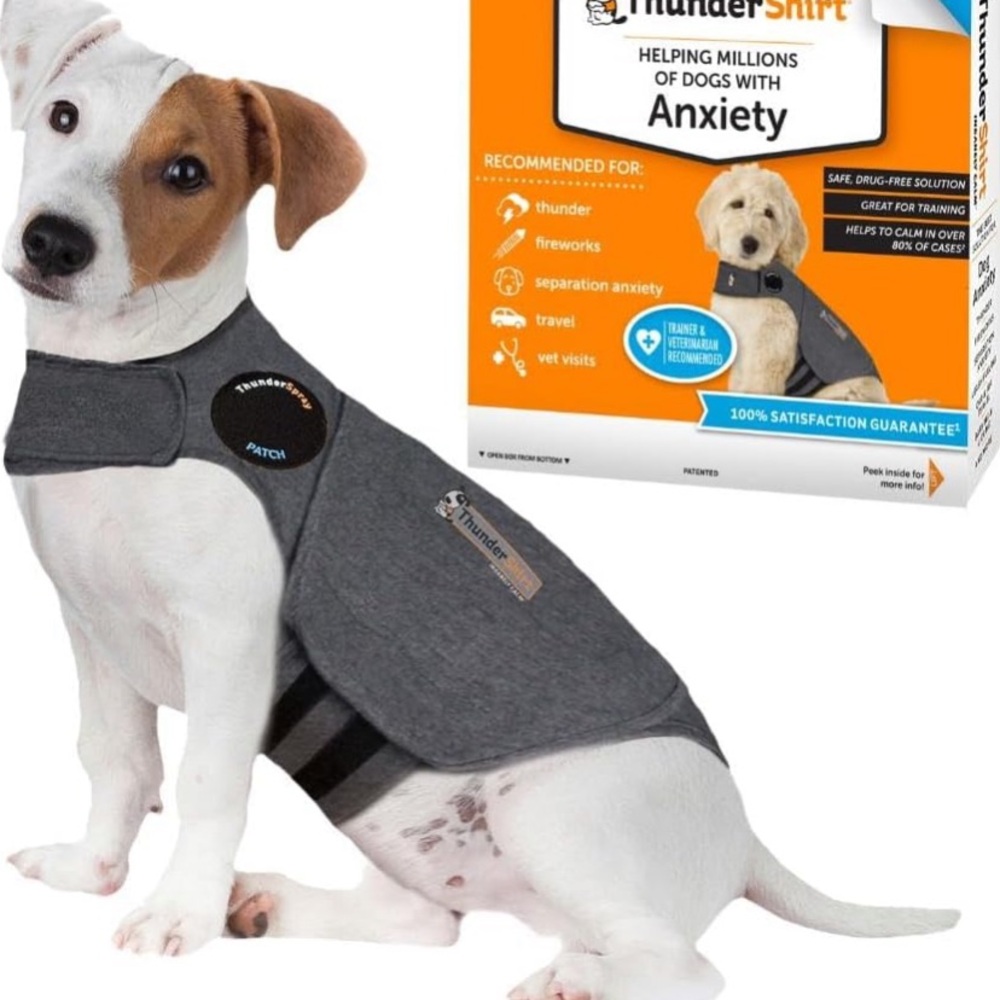 ThunderShirt Classic Dog Anxiety Jacket - Gray